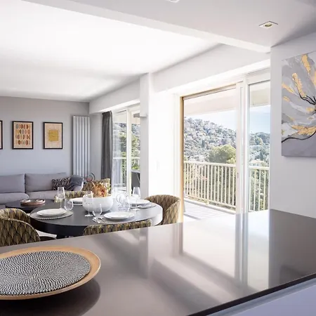 Cannes Panorama - Piscine, Vue Mer, Parking, Clim Exterior foto